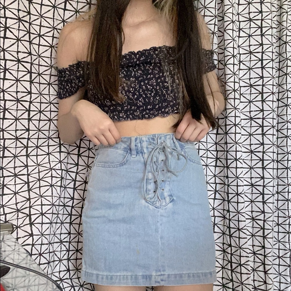 Kendall & Kylie Jean Skirt - Size 23